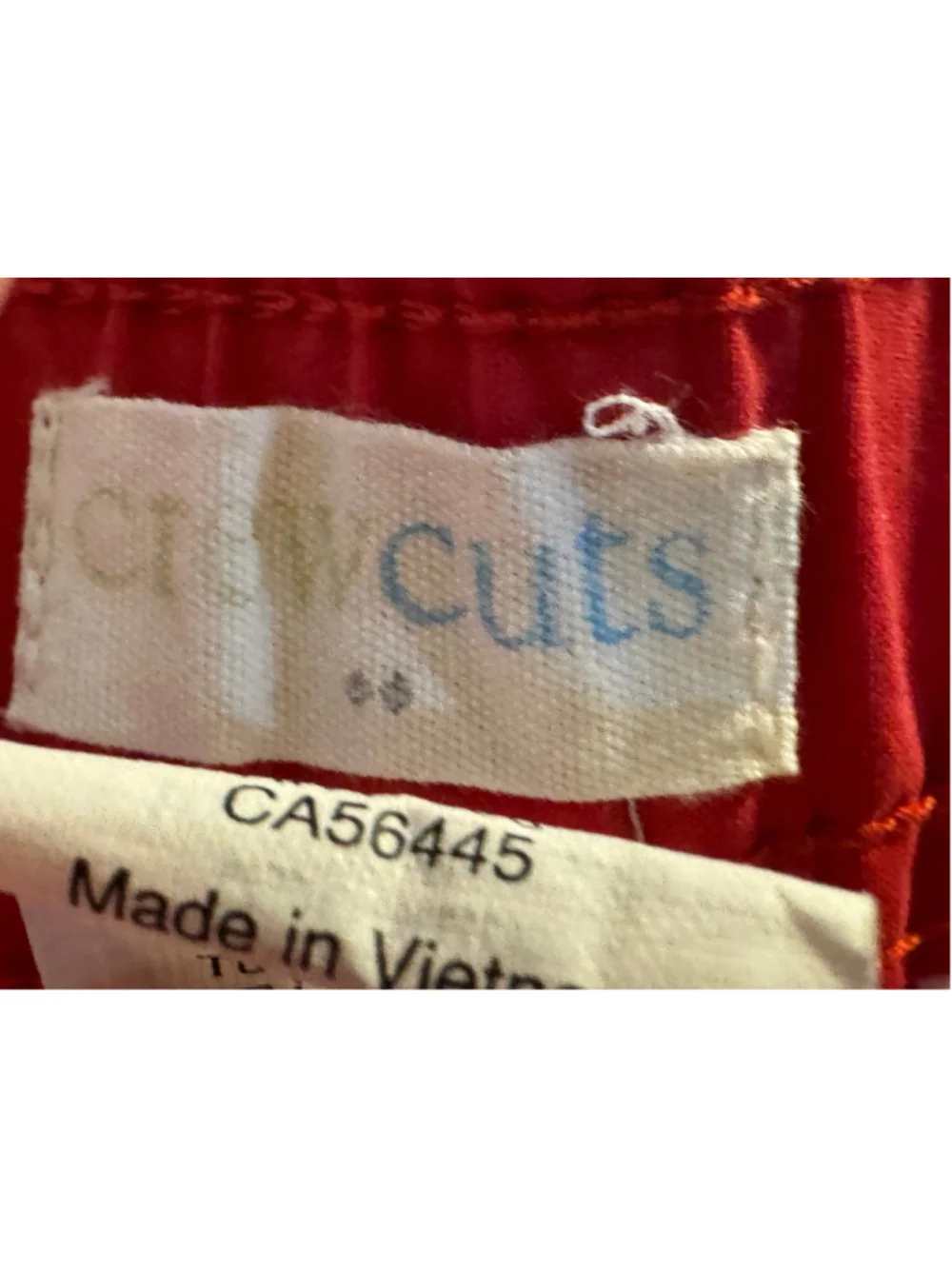 Boys Crewcuts Swim Trunks Size 14 Red and Blue Colorblock